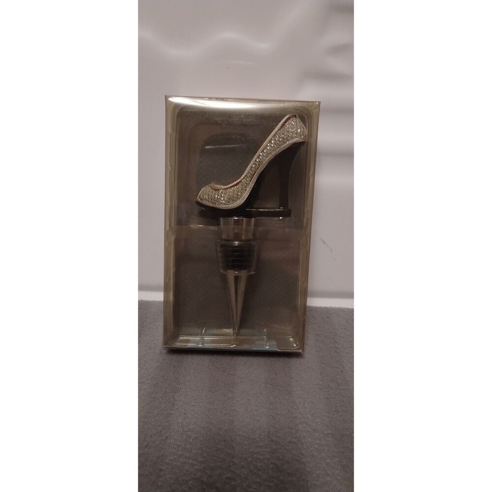 Wild Eye Designs High Heel Wine Stopper Silver